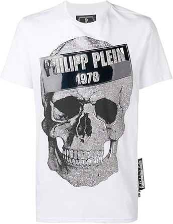 camiseta philipp plein blanca