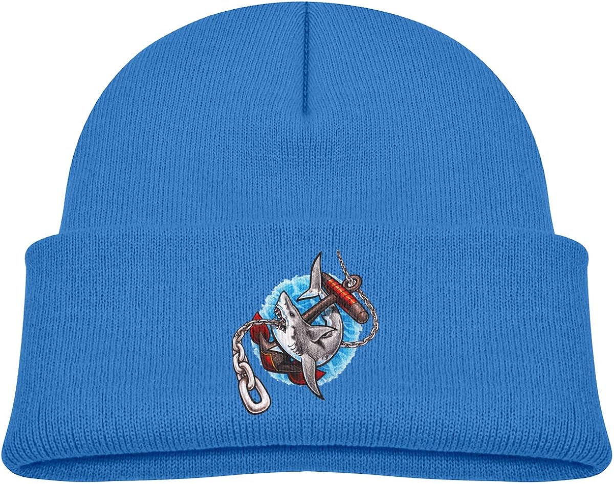 Old School Tattoos Shark Soft Cute Kids Hat Beanies for Baby