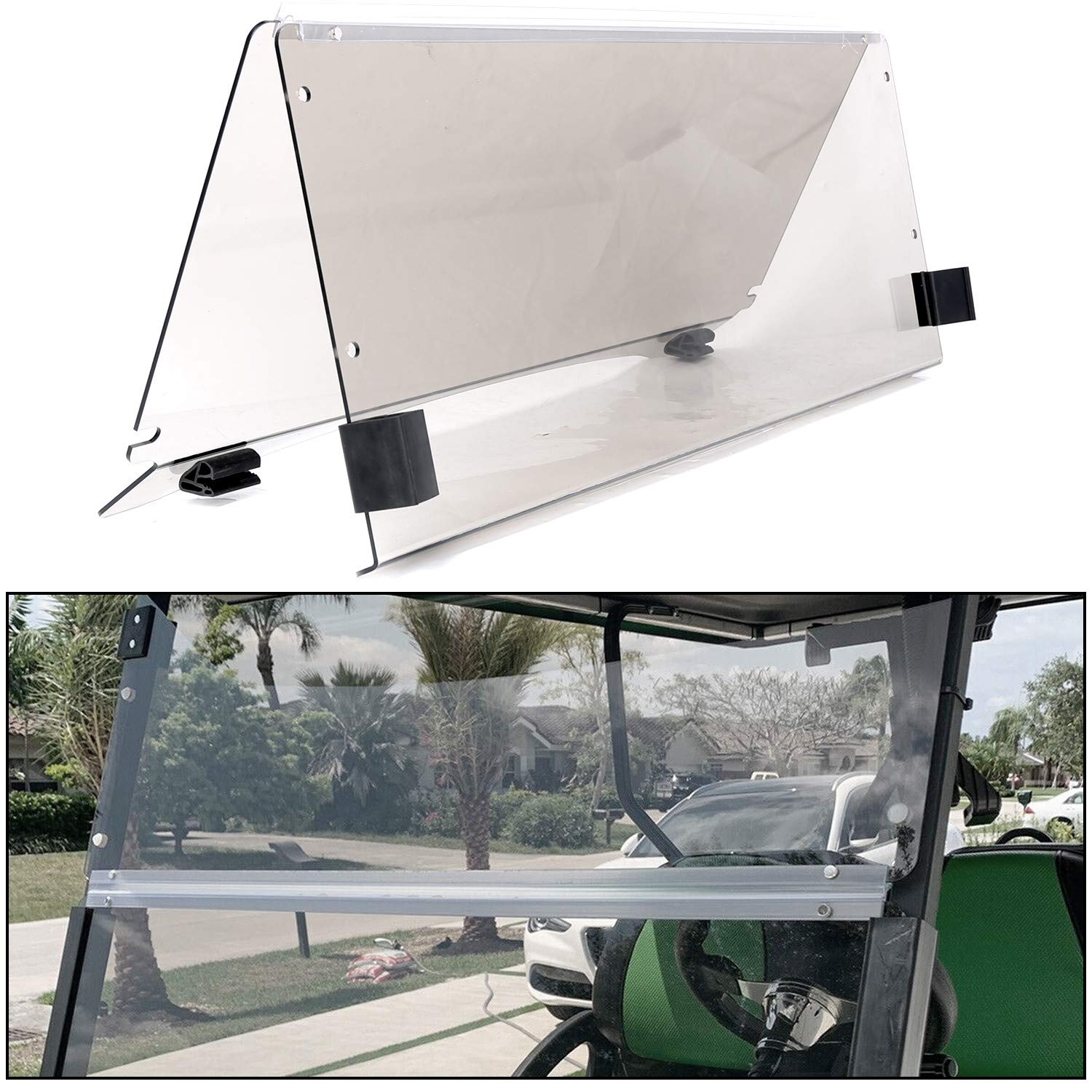 Buy ECOTRIC Tinted Windshield for Club Car CC Precedent Models