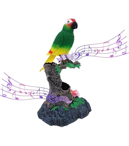 PowerTRC Adorable Chirping & Dancing Bird with Motion Sensor
