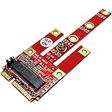 Ableconn MPEX-134B Mini PCIe Adapter with M.2 Key B Slot - Support USB/PCIe/SATA Based M2 B Key or B-M Key Module for Mini PC