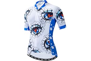 JPOJPO Women Cycling Jersey Clothing Short Sleeve Bikeing Youth Girls Breathable