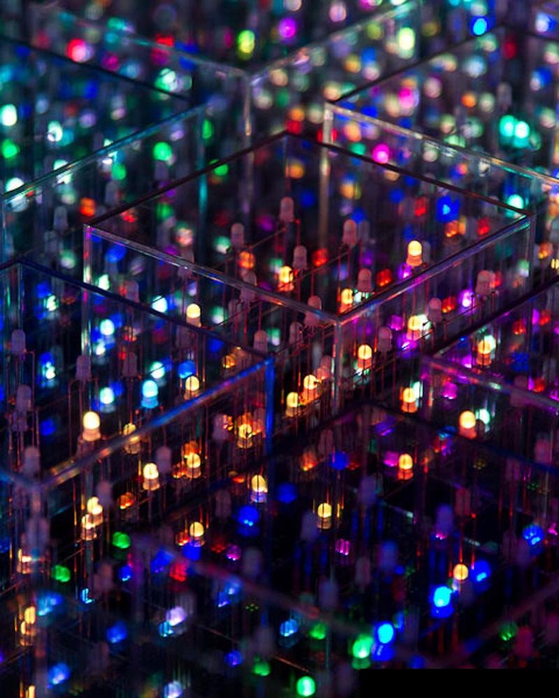 HypnoCube 4 Cube, Animated Light Sculpture