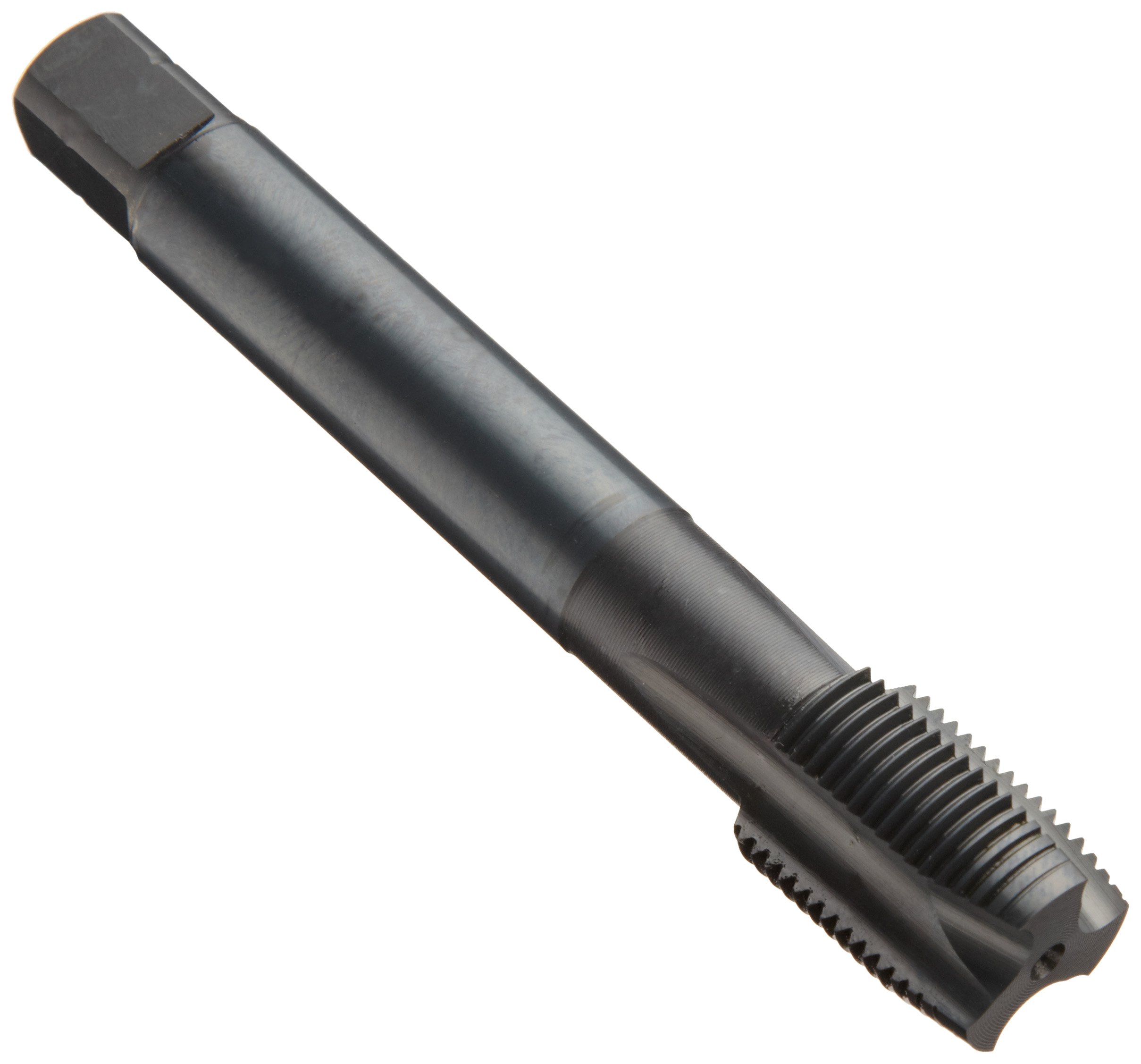 Dormer E0413/4 Series E041 HSS-E-PM Spiral Point Machine Tap BSP(G) with Steam Tempered Finish, ISO Standard, 3/4"-14 Thread, 26.441 mm Cutting Diameter, 140 mm Length