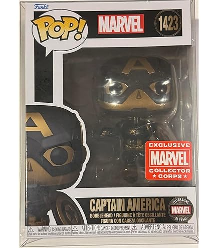 Amazon.com: Marvel 80TH - POP Funko Vinyl Figure 526 Captain (MAR