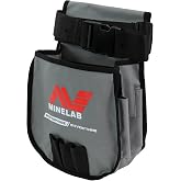 MINELAB Multi Pocket Finds Pouch with Secure Straps and Hard Shell