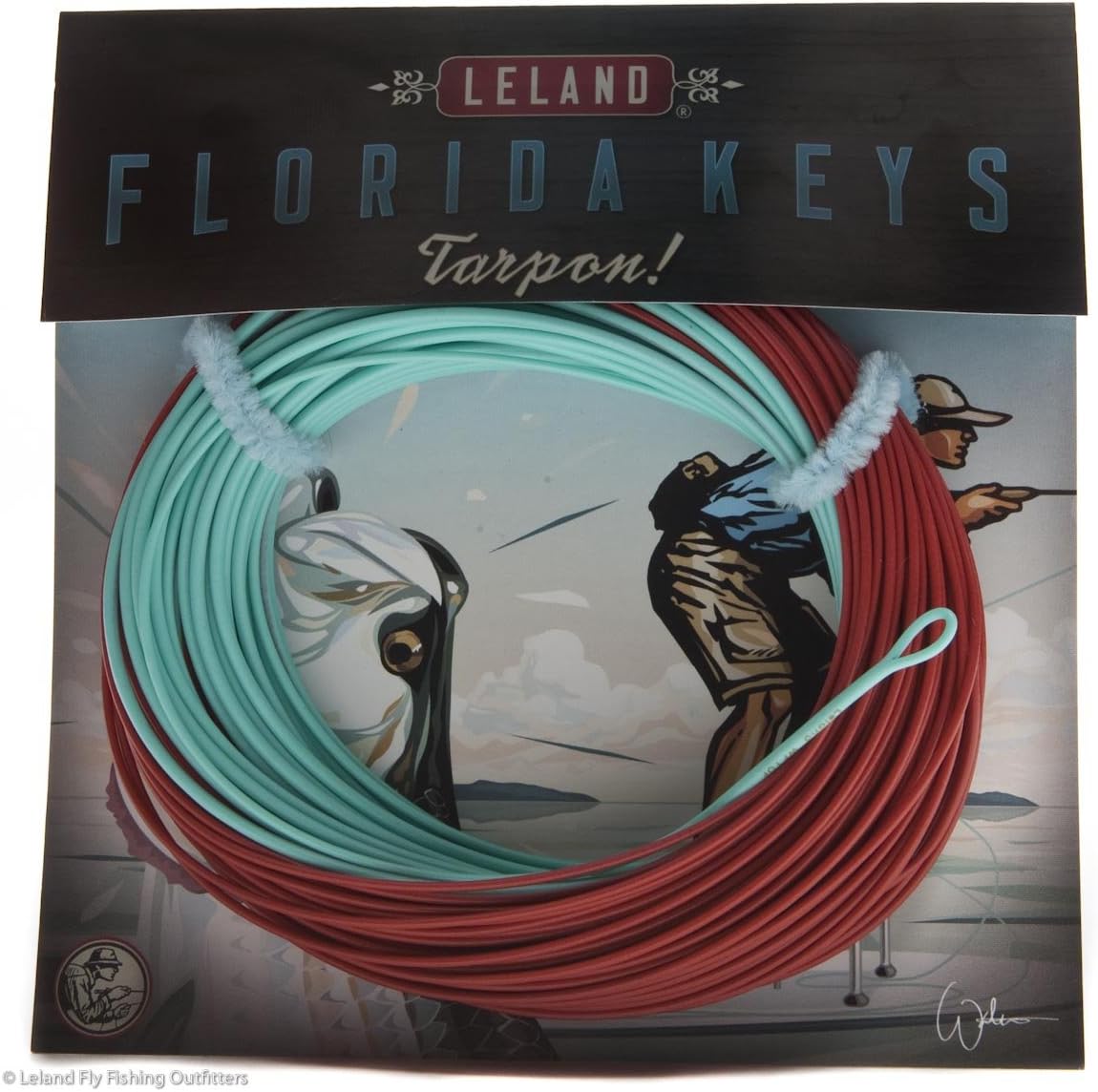 Leland Rod Company Florida Keys Tarpon Fly Line WF12F (Weight Forward 12, Floating)