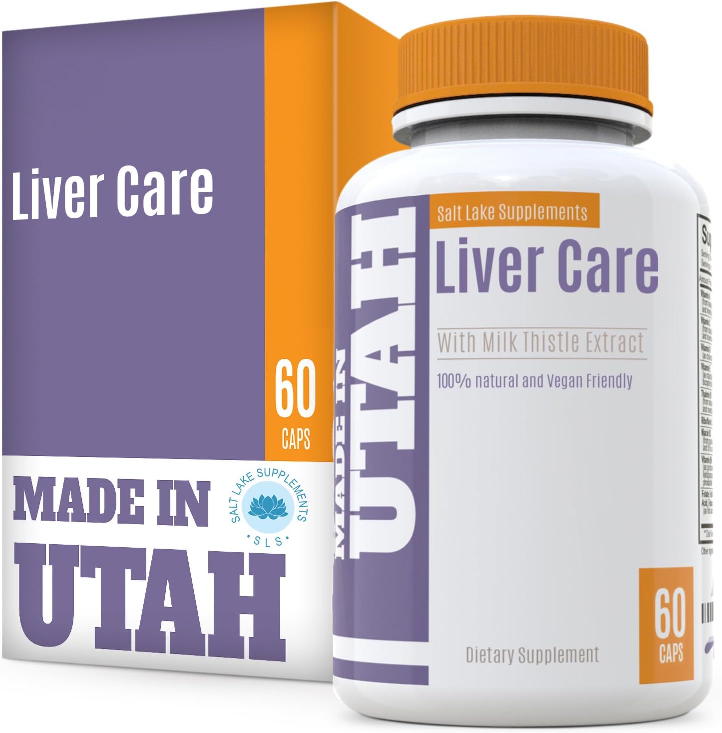 Liver Care Advanced Formula with Milk Thistle, Artichoke and Turmeric - Natural Liver Health Support & Protection for Optimal Function