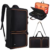 Timoxi DJ Controller Case for DDJ-FLX10/ 1000/REV7/REV5/800/ FLX6 AlphaTheta DDJ-GRV6 With Thick EVA Padding, Adjustable Shoulder Strap,Fits Up to 15.6" Laptops– Perfect for DJ and Music Producers