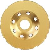QWORK Diamond Cup Grinding Disc Wheel 115mm for Concrete Plaster Granite Stone view 3