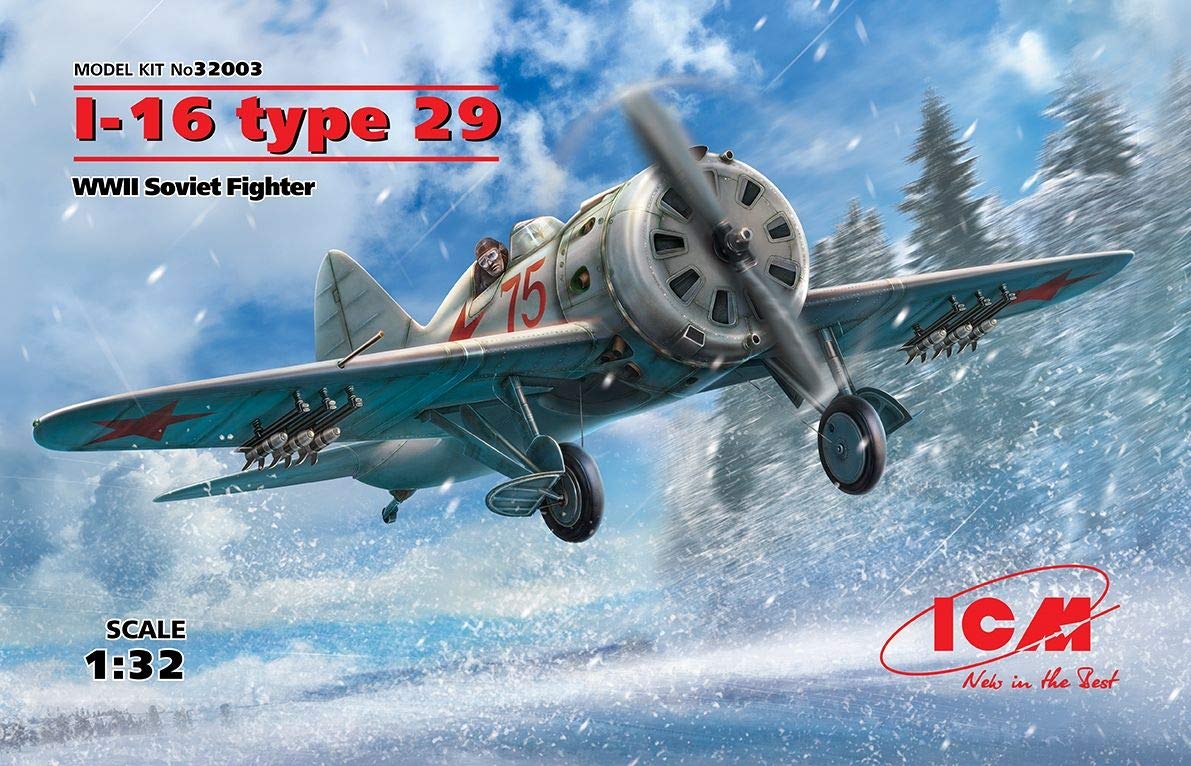ICM 1:32 - I-16 type 29 WWII Soviet Fighter