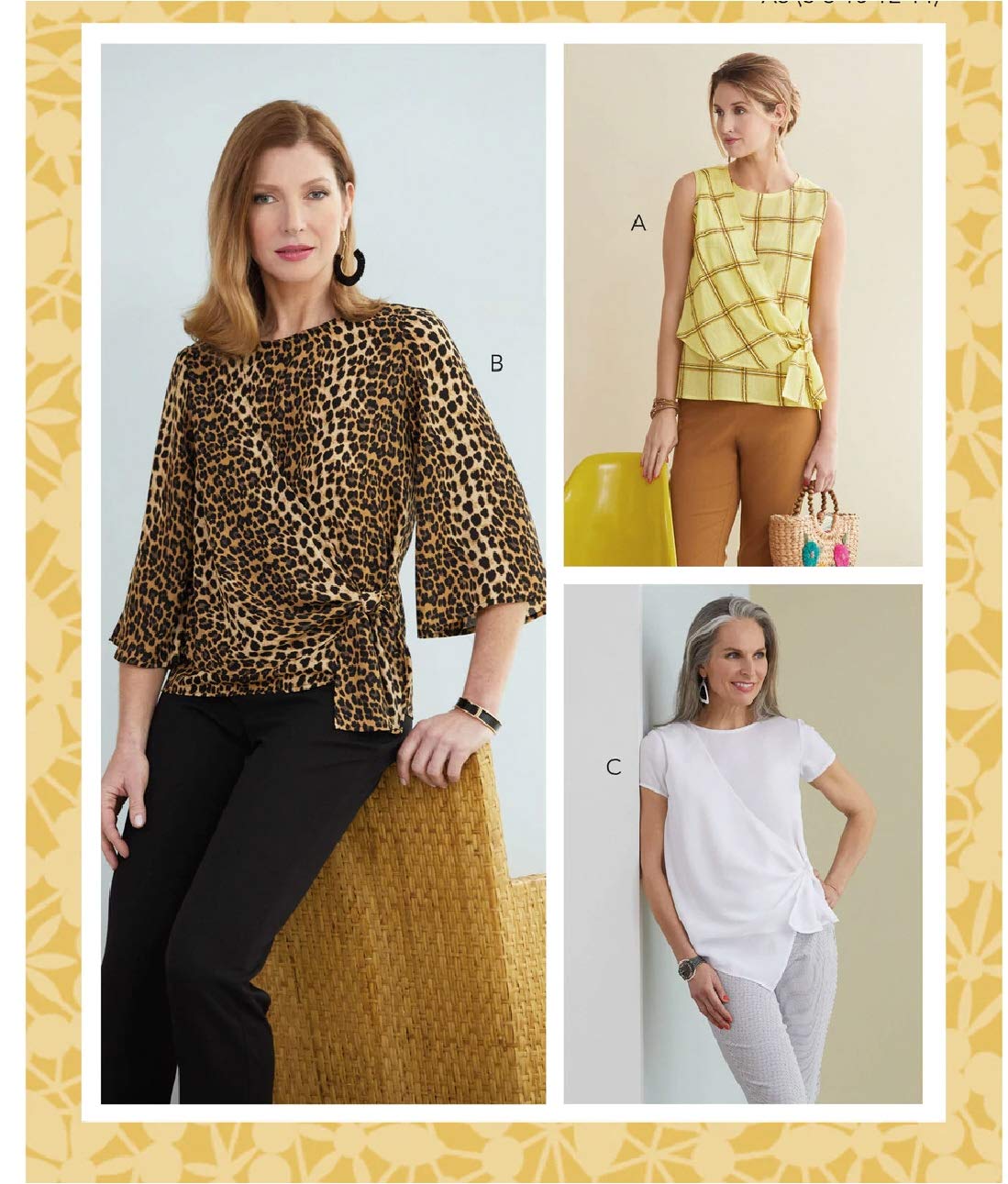 Butterick B6765E5 Misses' TOP