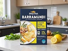 The Better Fish Lemon Herb Butter Barramundi Fillet, 12 OZ