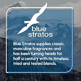 Blue Stratos Pre-Shave Lotion for Men, Original Blue, Cooling, 100ml view 7