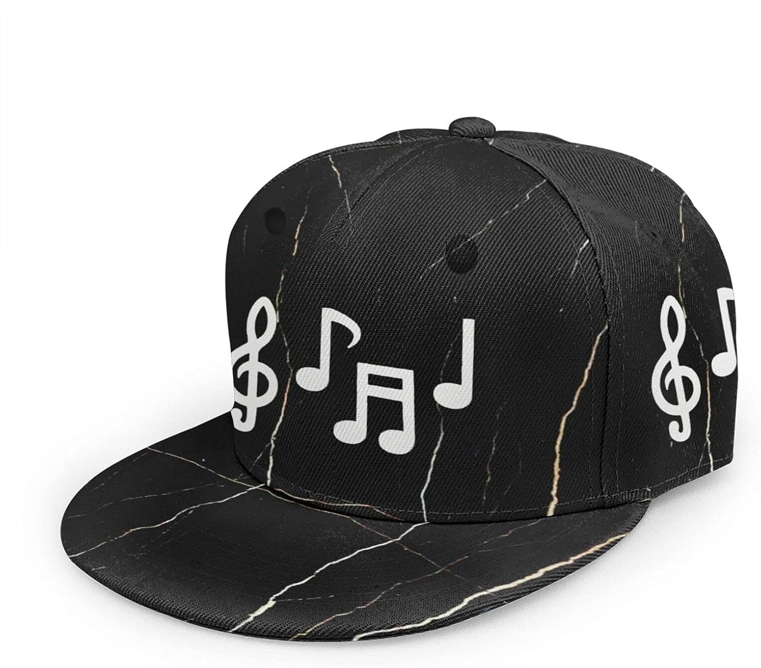 Music Notes Baseball Caps, Trucker Caps, Daddy Caps