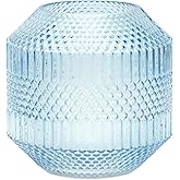 Melrose Glass Vase with Blue Finish 85550DS