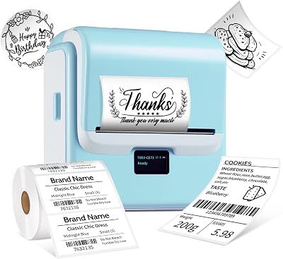 Etiquetadora T003 Autocolantes Autoadesivas Bluetooth & USB 2200 mAh 50 mm/s Máquina de etiqueta térmica para preços