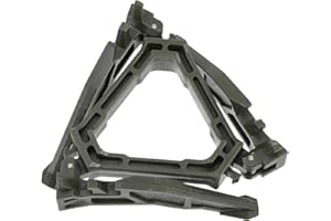 Homoyoyo Portable Folding Gas Tank Holder Abs Plastic Bracket for Camping Stove Stability Lightweight Small