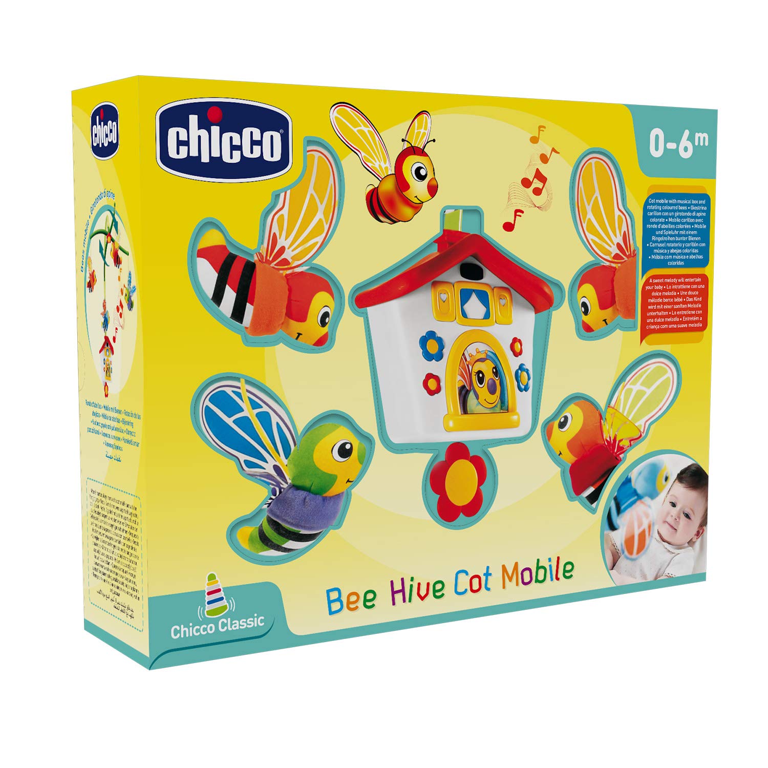 Chicco Bumble Bee Mobile Buy Online In Cyprus At Desertcart Com Cy Productid