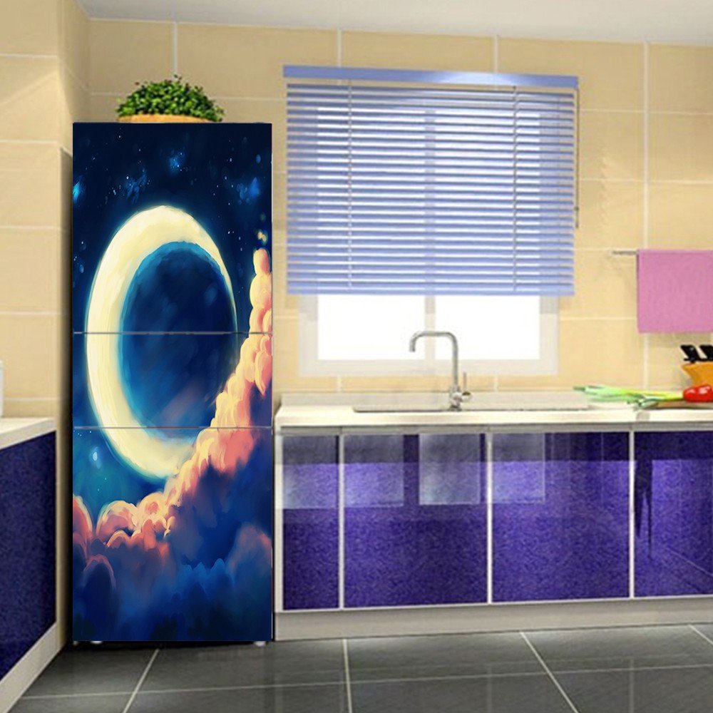 Vinilos Decorativos Stickers Pegatinas Paredrefrigerador De Luna Y ...