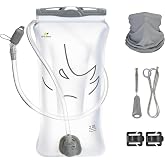 N NEVO RHINO Water Bladder 1L- 1.5L- 2L, Hydration Bladder for Running Vest | Leak - Proof BPA -Free Water Reservoir Storage Bag for Hiking Backpack Bike Pack