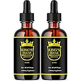 (2 Pack) Kings Sugar Defender - Official KingSugar Defender Drops Advanced Formula Support Maximum Strength, Natural Supplement Liquid Drop for Overall Health & Wellness, 2 Bottles for 2 Months