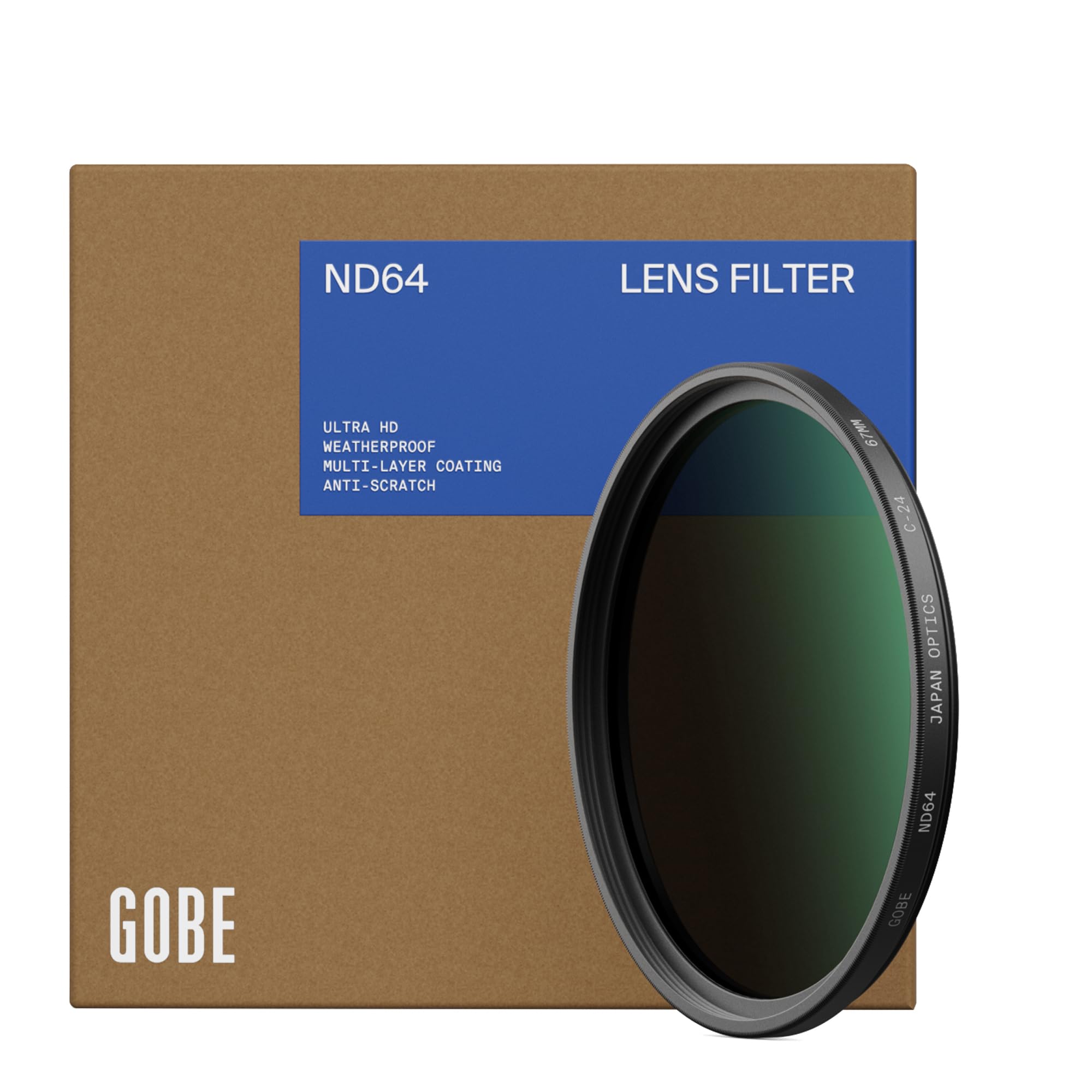 Gobe 49mm ND64 (6 Stop) ND Lens Filter