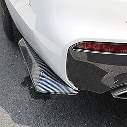 2 PCS Car Rear Bumper Guard Diffuser Splitter Front