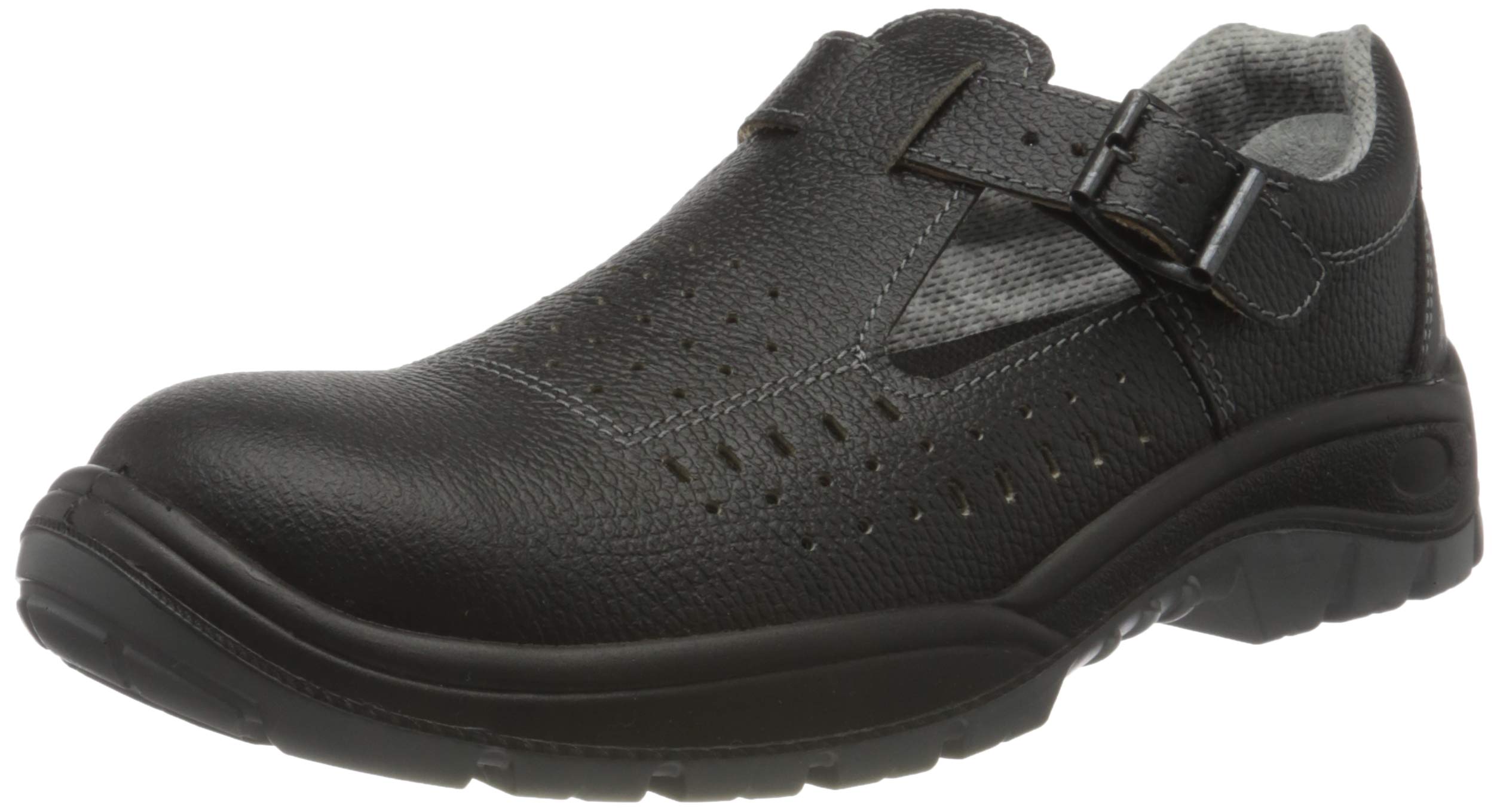 Ppo PP Bppos41_47 Ppo Parabolic Safety Shoes, Black-Grey, 47 Size