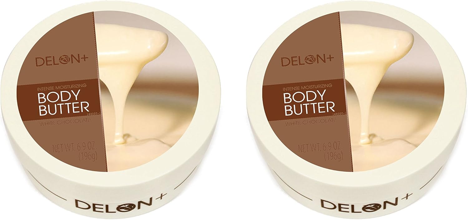 Delon White Chocolate Body Butter 2 Pack