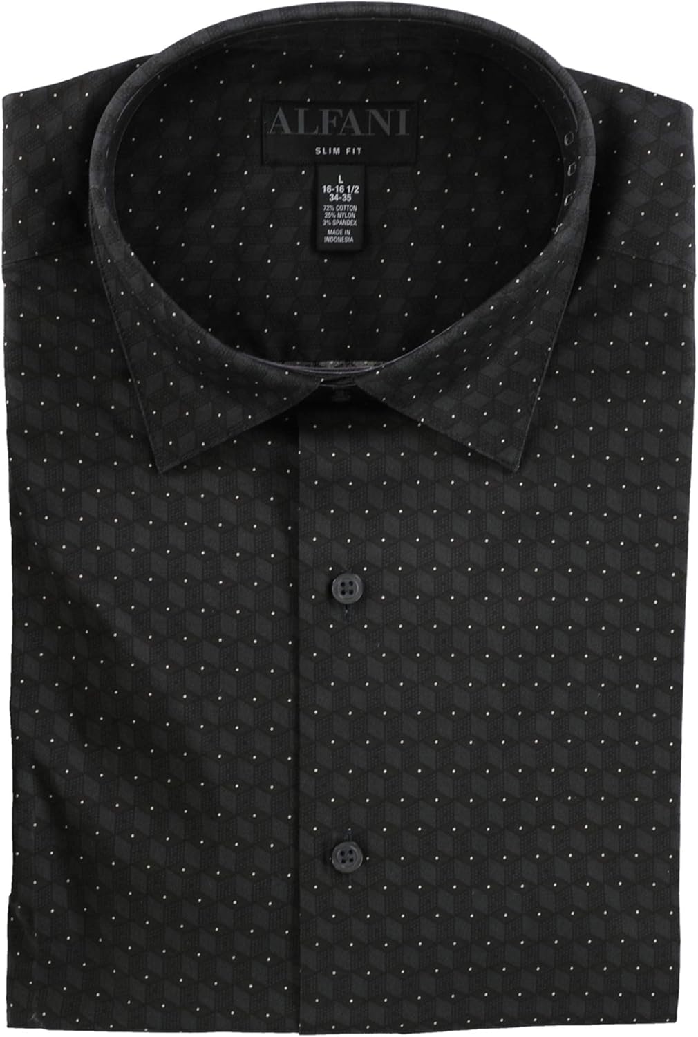 alfani men's dress shirts slim fit