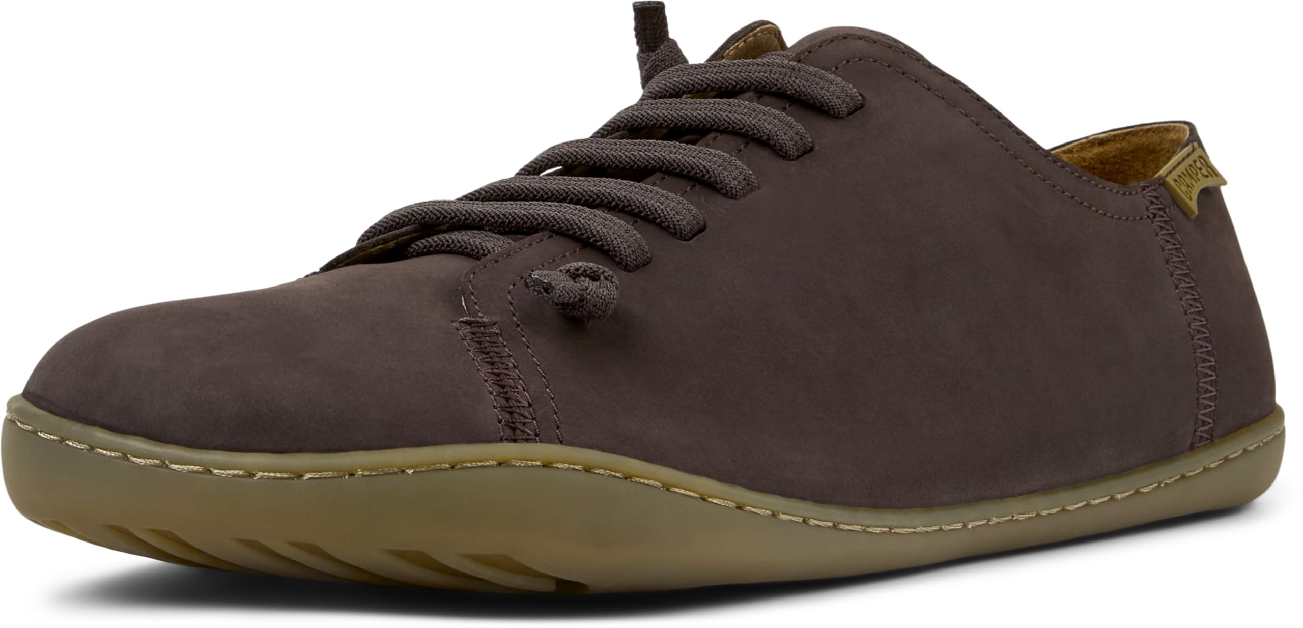 Camper mens Peu Cami Low-Top Sneakers, Braun Dark Brown, 8 UK