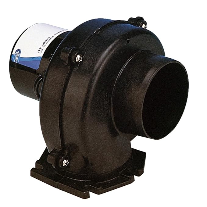 Jabsco 35115-0020 DC 105 CFM 12 V Flanschbläser 7,6 cm