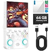 R36 Ultra Retro Handheld Game Console with 4.0-Inch IPS Screen, Preloaded 20000+ Classic Games, Open Source Linux Emulator with WiFi for Multiplayer, Portable Travel Gaming System for Adults & Kids