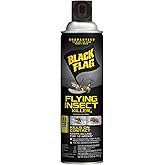 Black Flag Flying Insect Killer 18 Ounces, Aerosol Bug Spray, 12 Pack