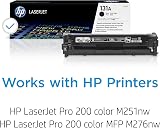 HP CF210A 131A Black Original LaserJet Toner Cartridge 1520 Pages M251 M276 view 2