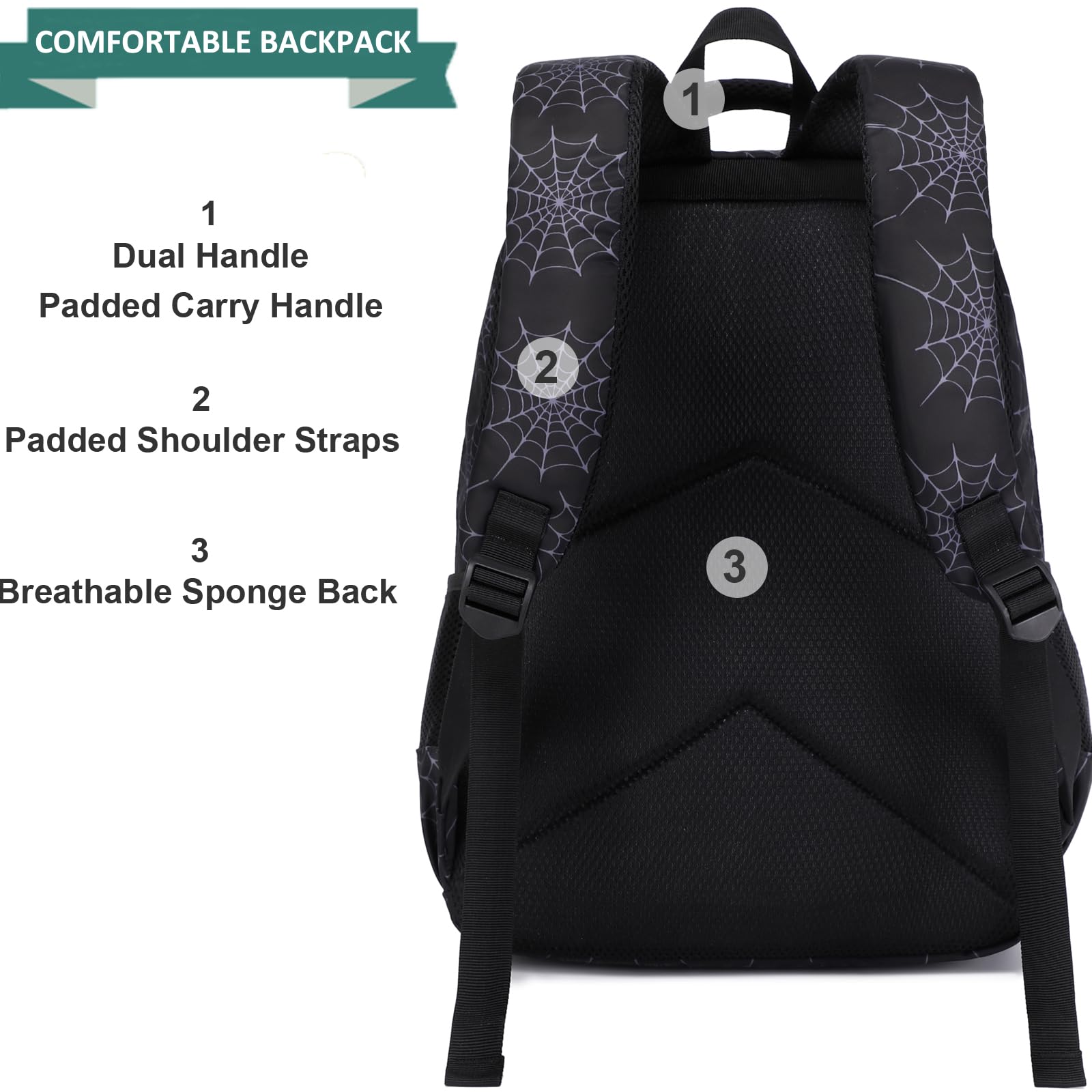 JIANYA School Backpack for Kids, Kids Backpack with Lunch Box, Elementary Children's School Bag Travel Back Pack