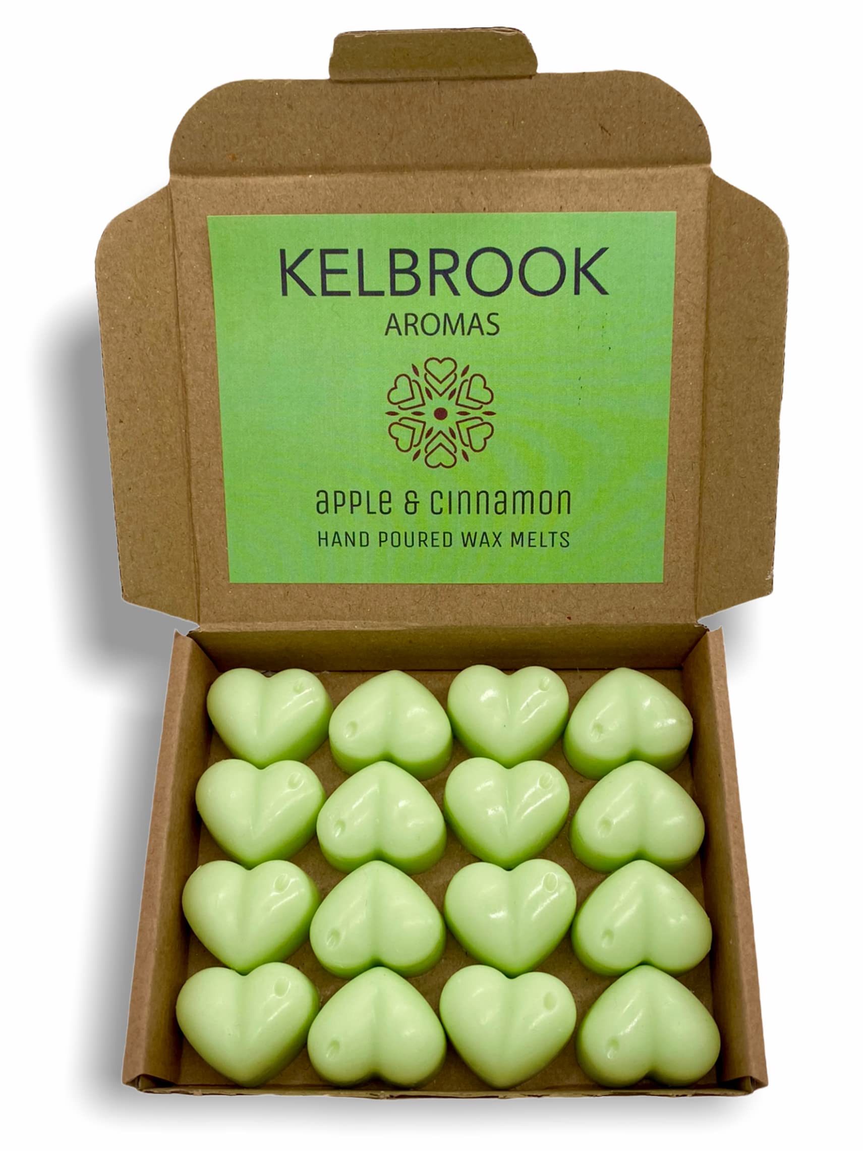 Wax Melts - Apple and Cinnamon | 16 Pack | Strong Scented | Made in the UK | Plastic Free | Vegan — image 1