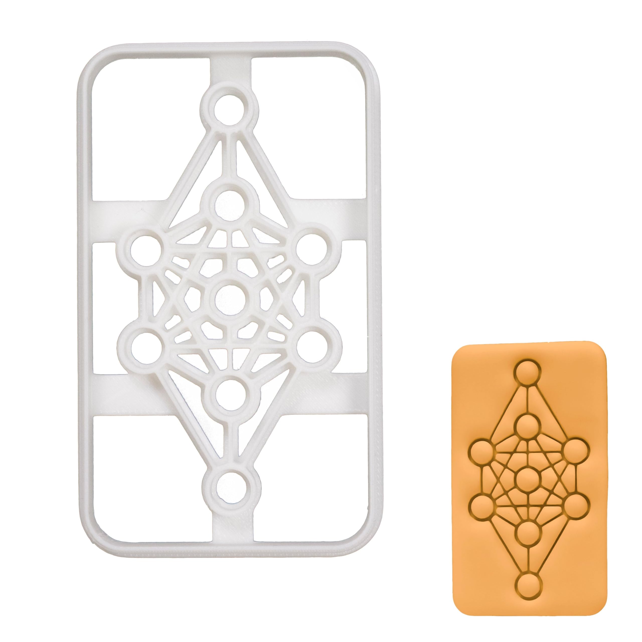 BAKERLOGY 9 Realms of Yggdrasil Cookie Cutter - Detailed Biscuit Cutter Design for Baking and Crafts, Ideal on Fondant, Dough, Clay