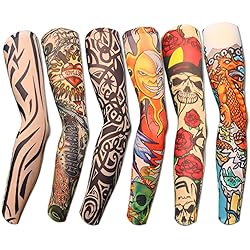 Akstore Temporary Tattoo Sleeves Set Arts Temporary