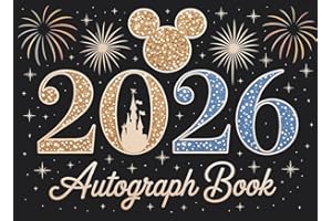 Autograph Book 2026: Collect Character Signatures and memories from theme park adventures