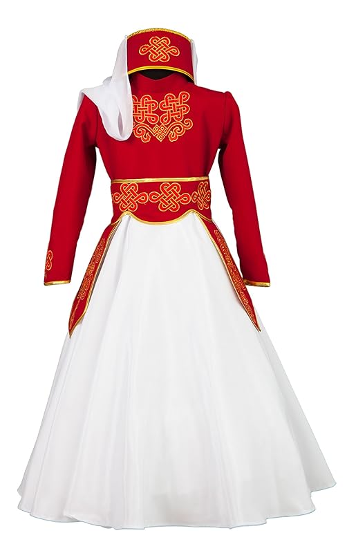 Armenian costume women wedding dress traditional wear