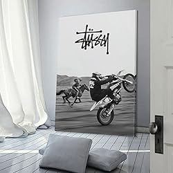 GRDdaF Stussy Streetwear Poster Aesthetic Racer Car