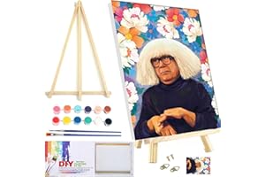MXCFZX Paint by Numbers kit for Adults/Beginner Framed - Always Sunny in Philadelphia Small Easy Acrylic Paint by Number Kits on Advanced Canvas 12x16 in, Paint Crafts for Home Decor（with Framed）