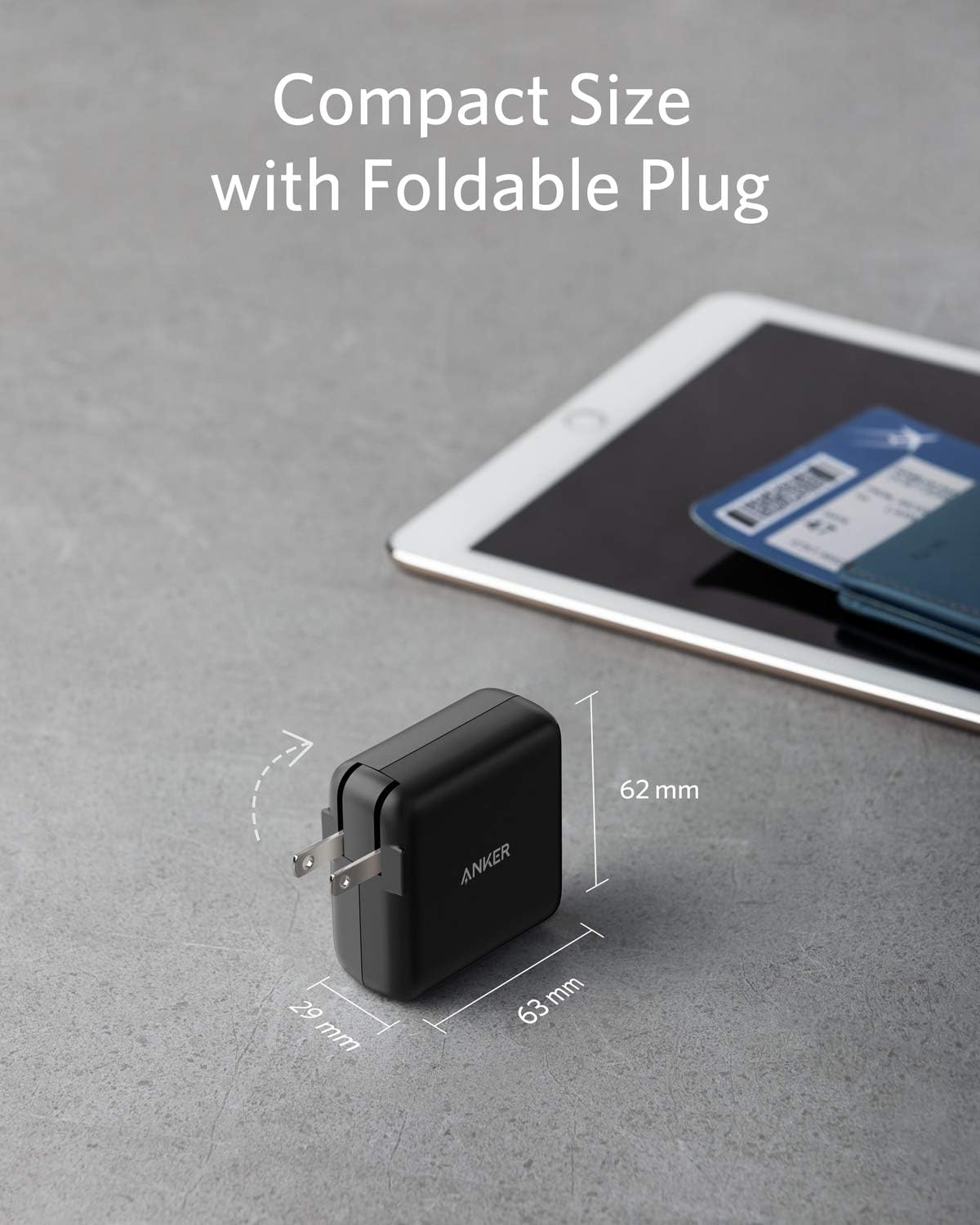 Powerport Iii Duo Power Delivery For Iphone 11 11 Pro 11 Pro Max Xr Xs Max X Galaxy Ipad Pro And More Pixel Usb C Charger Anker 36w 2 Port Piq 3 0 Type C Wall Charger Foldable Plug Wall