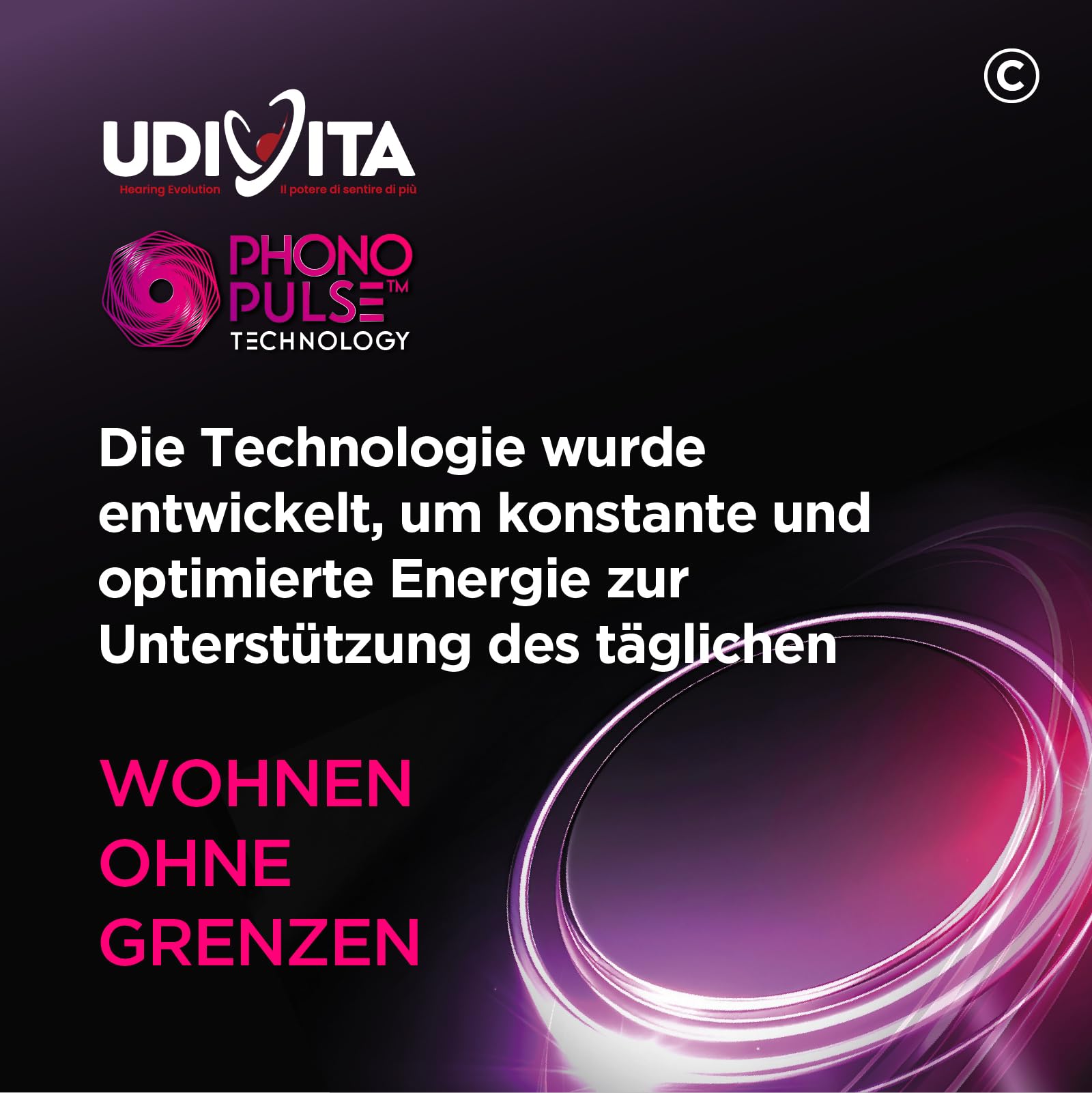 120 Batterien für Hörgeräte Udivita Größe 10 Phono Pulse Technologie - 20 Blister mit 6 Batterien 3