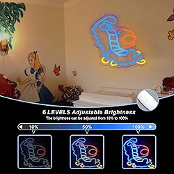 Tiabuy Alice in Wonderland Decor Blue Caterpillar