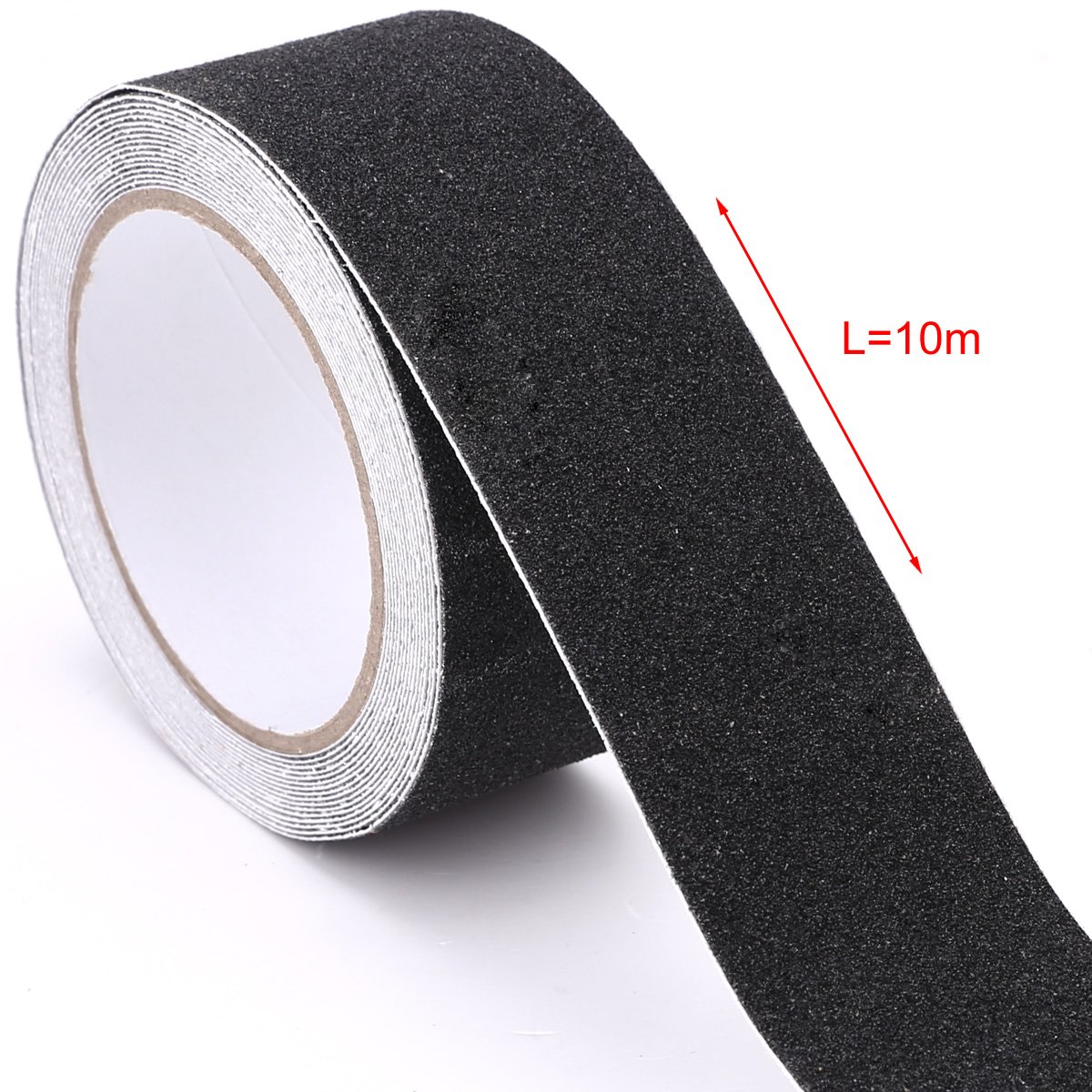 LifeKrafts Anti Slip Tape Size (10 Meters * 50 MM) 1 PACK BLACK