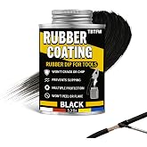 Liquid Plasti Dip Rubber,Black Peelable Liquid Rubber Coating-5.3oz | Waterproof, Flexible, Breathable, Suitable for DIY Tool Repair