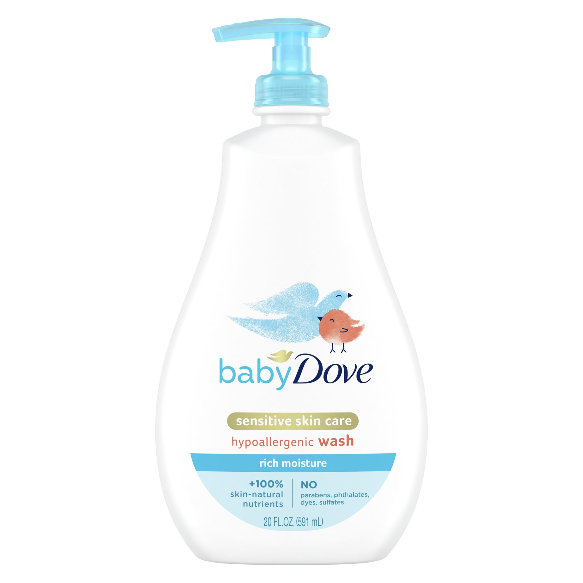 Baby Dove Tip to Toe Baby Wash Rich Moisture 20 oz